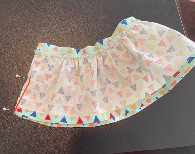 FREE DOLL SKIRT PATTERN FOR WOVEN FABRICS! | Faking It Mostly